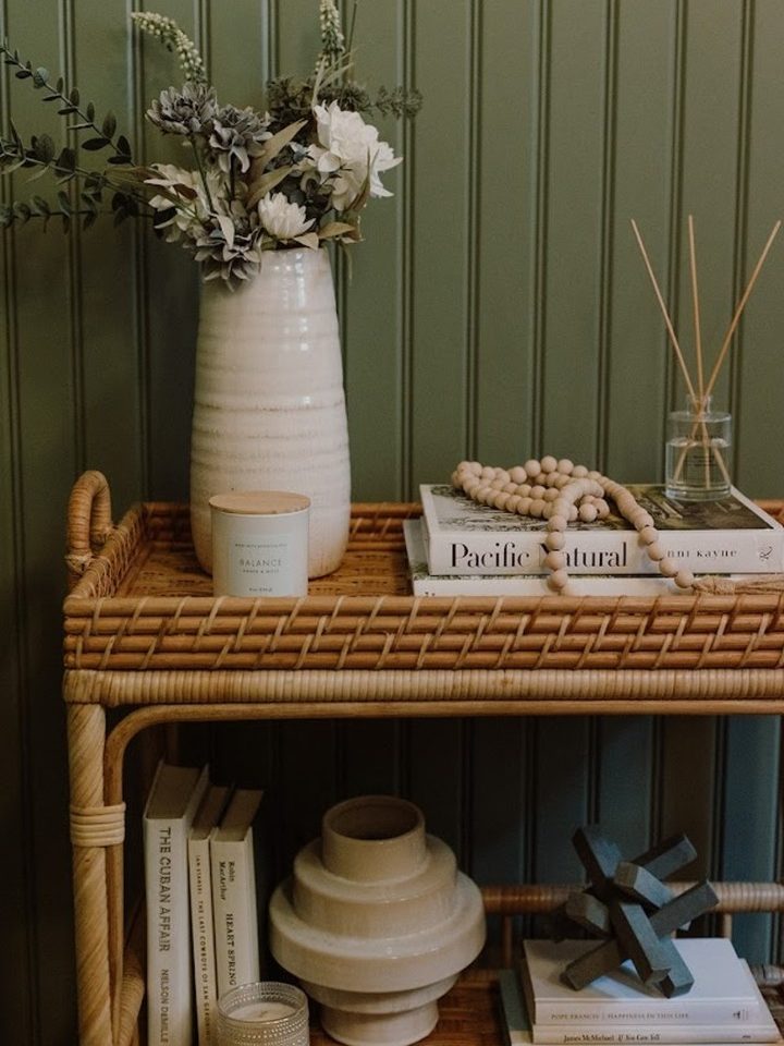 Lindsay Thomas Interiors - Bar Cart and Home Styling